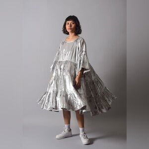 NORBLACK NORWHITE Shimma Tier Dress